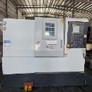 []9.9新友佳FTC350L斜轨数控车床，发那科MF系统，8寸中.